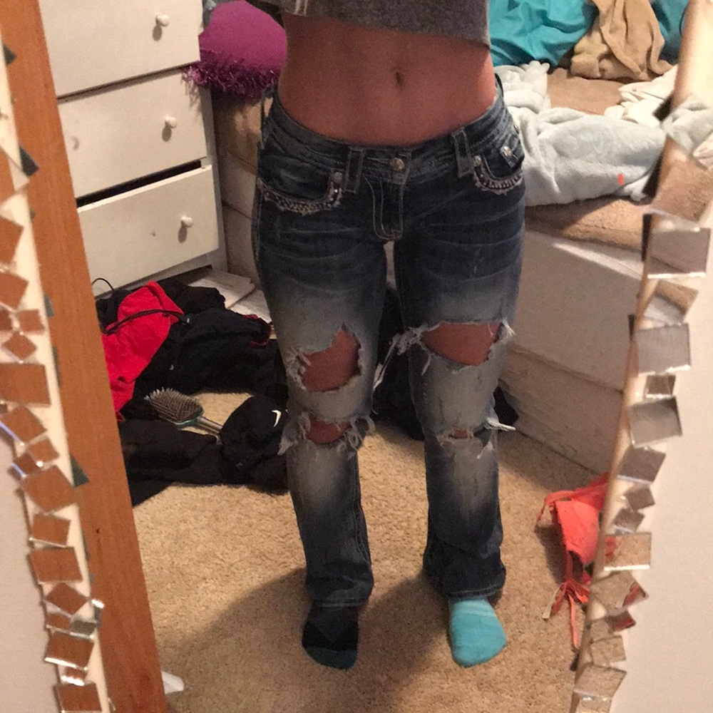 Miss me boot cut jeans